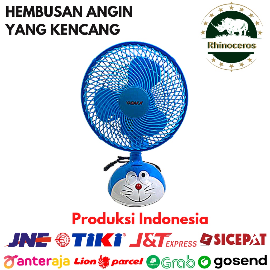 Kipas Angin Meja 8 Inch Dinding Desk Fan Mini Wall Fan Gantung Tembok