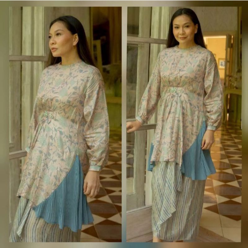 ANAIA TOP TURQUOISE - ALEZA LABEL