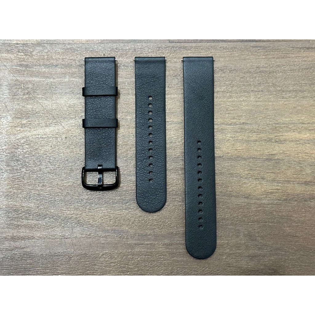 Strap Amazfit Leather Original • Tali Kulit 20mm Tali terdiri dari 3 pcs Sesuai Foto