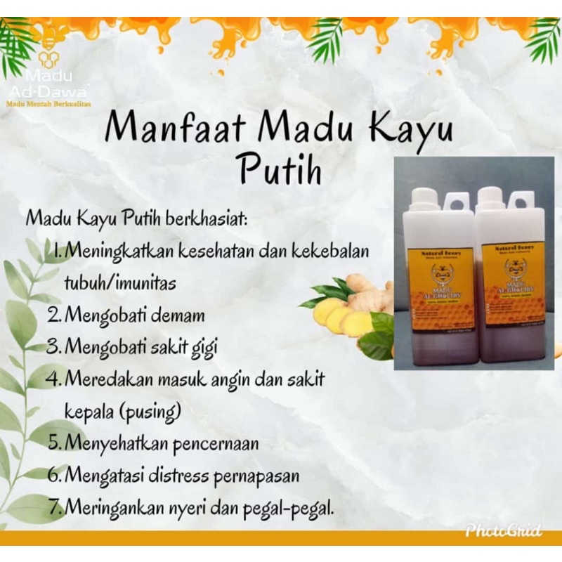 

MADU AL GHALIBY MADU HERBAL 100% ASLI