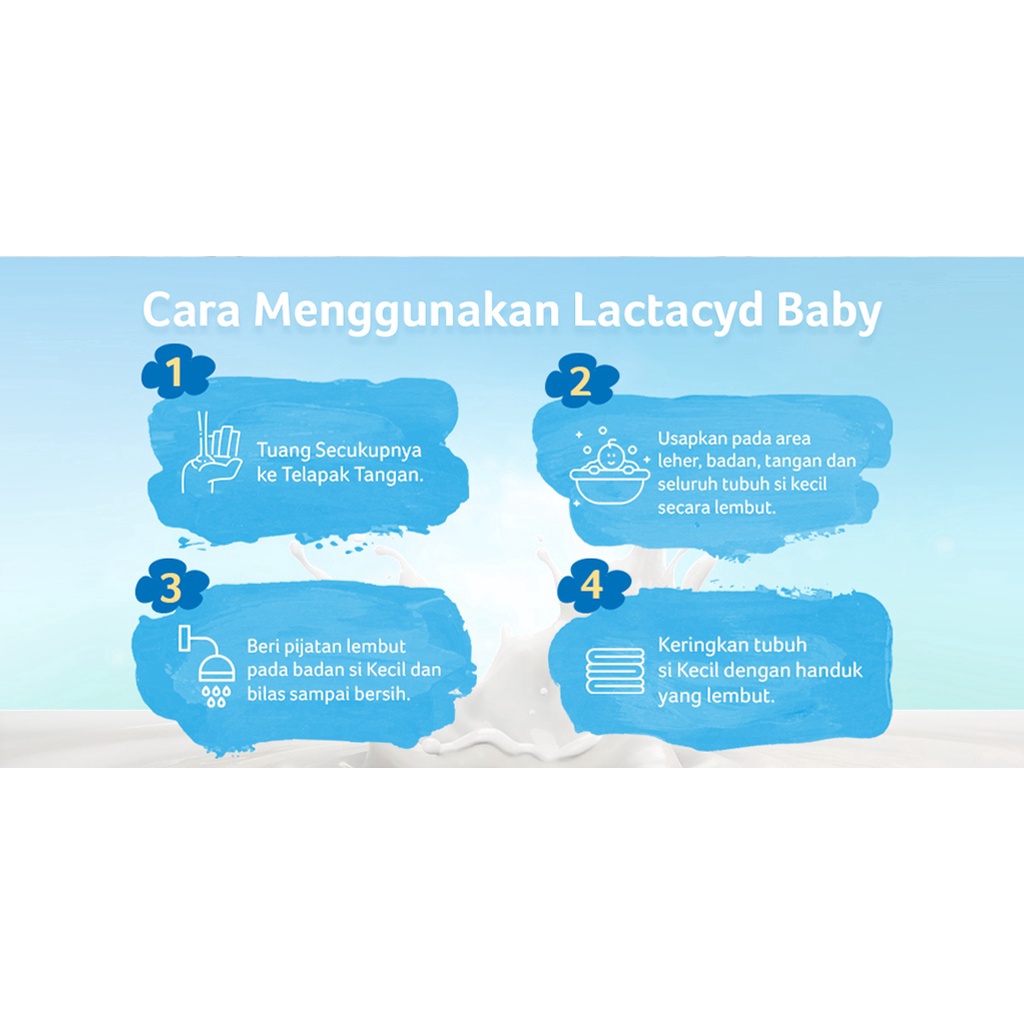LACTACYD Baby Cleansing and Moisturizing Sabun Bayi 60ml 150ml 250ml / Gentle Care 60 ml 150 ml 250 ml 500 ml / Extra Milky 60ml - Sabun Menjaga Kelembaban Kulit Bayi