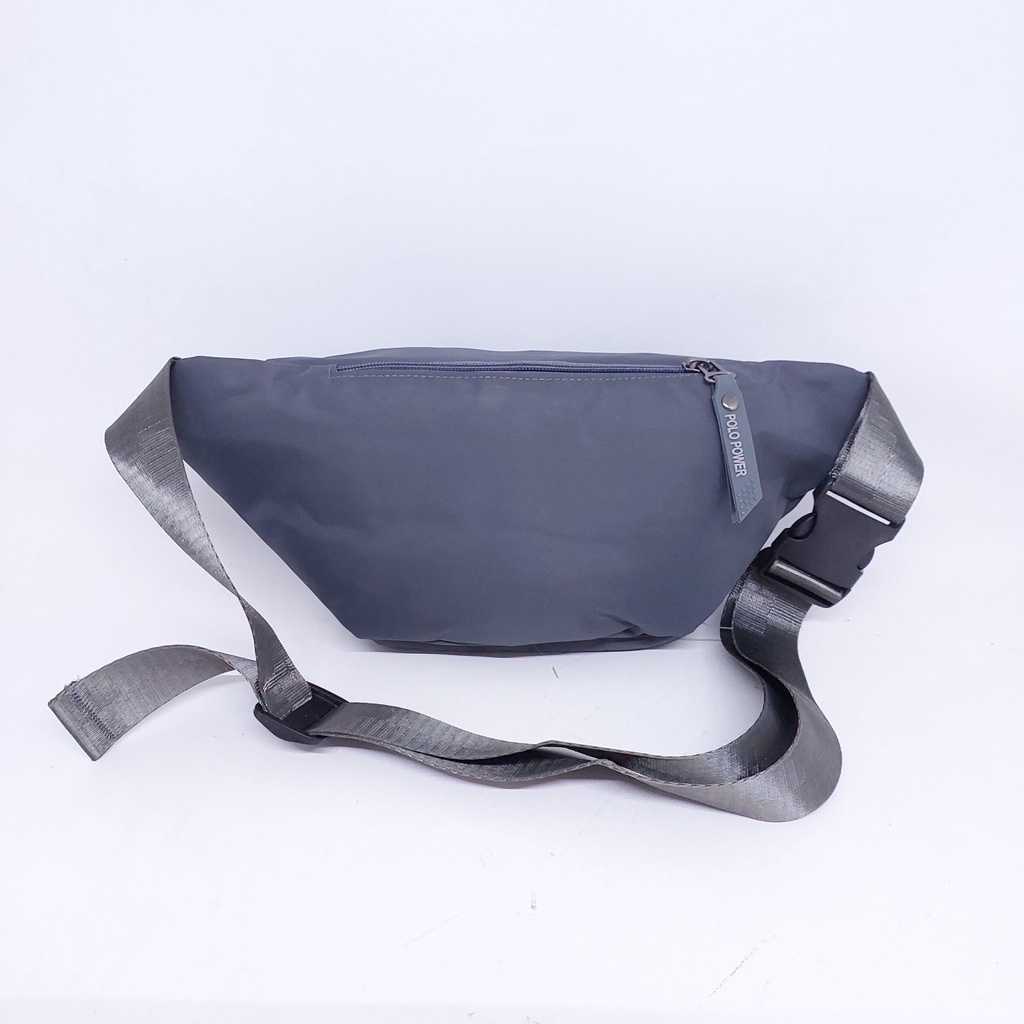 Tas Pinggang Polo Power bahan PARASUT ANTI AIR + USB MURAH BARU ORIGINAL / Tas Selempang parasut polo power + usb COLORFULL MURAH BARU / WAIST BAG POLO POWER BAHAN BALON KARET ANTI AIR MURAH / TAS PINGGANG POLO MURAH + USB / TAS PINGGANG MURAH POLO POWER
