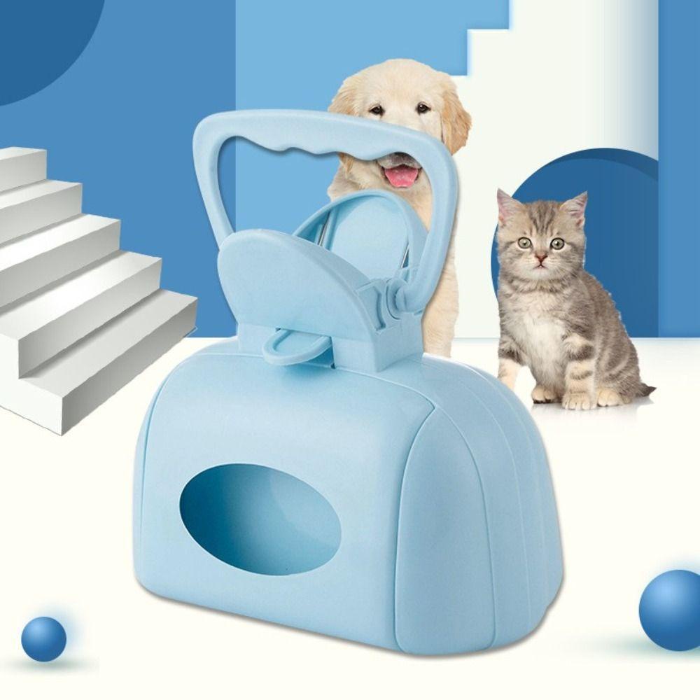 Solighter Pet Toilet Picker Outdoor Bersih Kucing Toilet Klip Anjing Perlengkapan Kebersihan