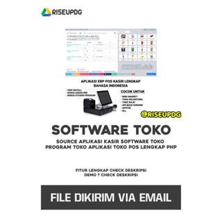 Source Aplikasi Kasir Software Toko Program Toko Aplikasi Toko POS Lengkap PHP