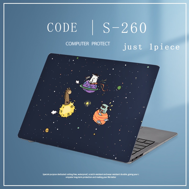 1pc Universal Bebas Potong COD Laptop Decals Colorful Komputer Dekorasi Sticker Kulit Film Untuk Acer Swift5 Apsire3 V5-473G V5-572 Nitro AN515-52 Full Cover Sticker