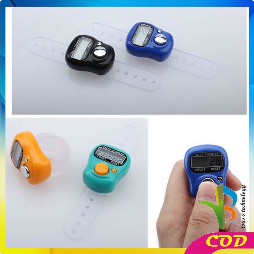 RB-C205 Tasbih Digital Mini Tally Counter Alat Hitung Tasbeh Digital / Finger Counter Import Murah