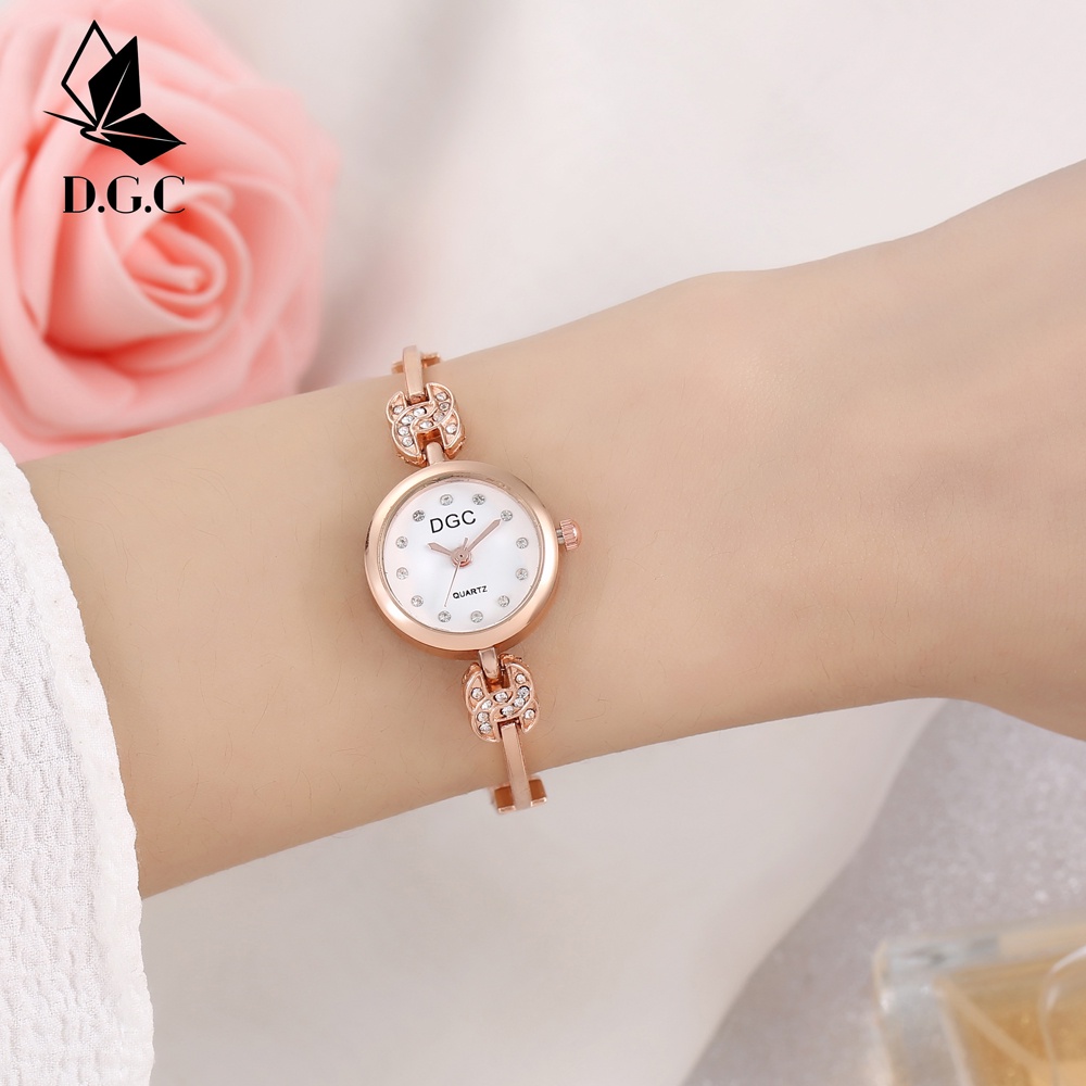 ✨DGC✨✅COD Ladies Watch Quartz Analog Round Alloy Mini Premium W244