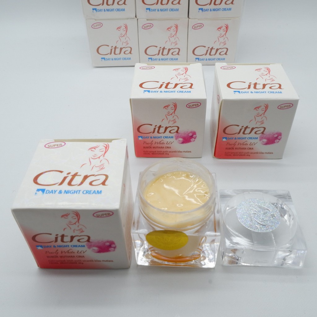 CREAM CITRA SUPER KACA - DAY AND NIGHT - CREAM PEMUTIH WAJAH