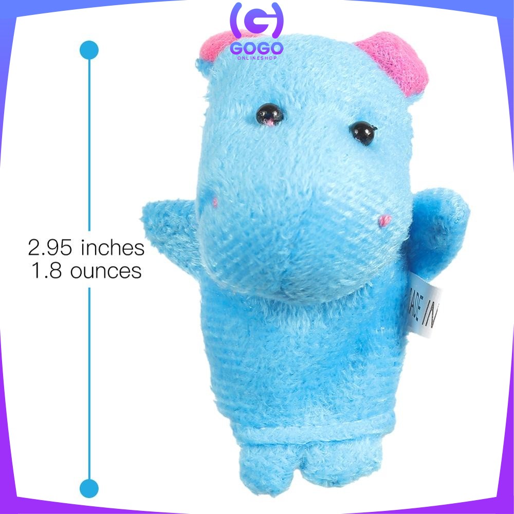 GOGO-M8 Boneka Jari Mainan Anak Bayi Finger Puppet Mainan Edukasi Boneka Tangan Karakter