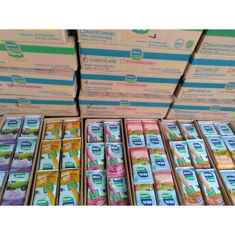 

Realgood susu bantal 50ml Varian Terlengkap Termurah