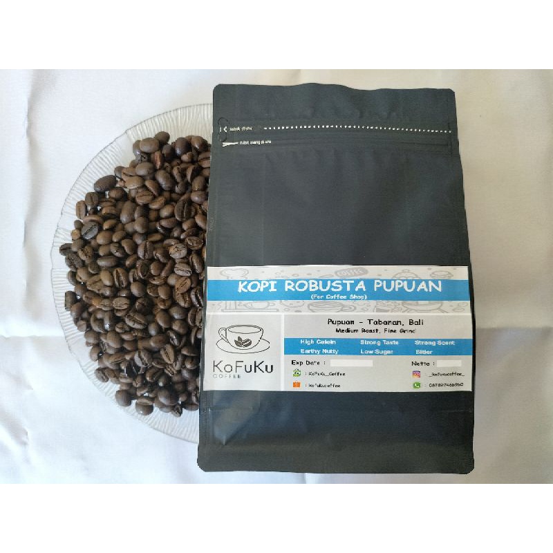

Kopi Robusta Pupuan 500 gr