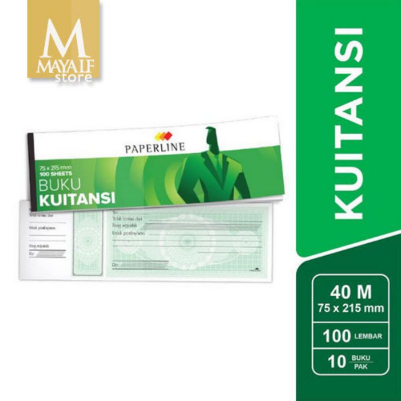 

NOTA KUITANSI Kecil K40M Paperline