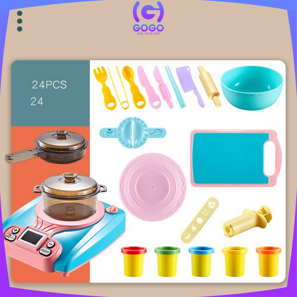 GOGO-M150 M152 Mainan Masak Masakan Anak Perempuan KOMPOR UAP Mainan Kitchen Set Mainan Dapur Anak