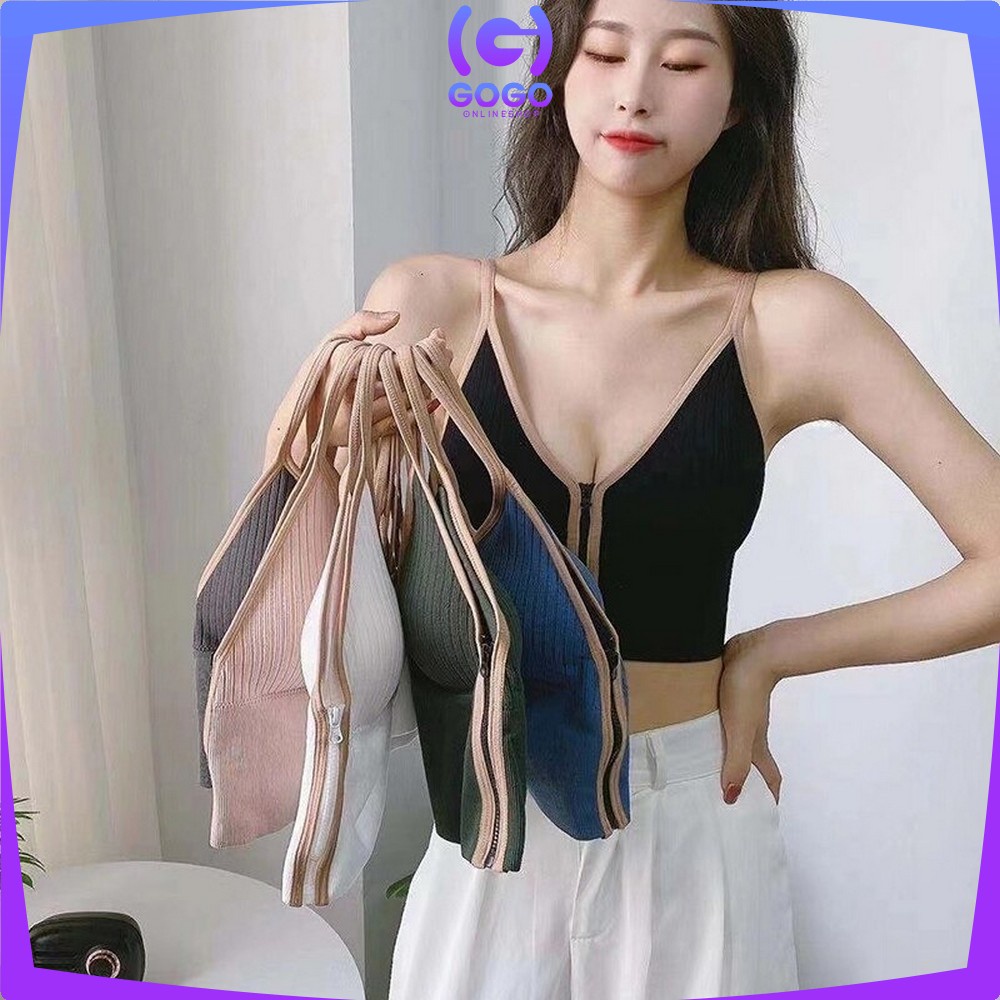 GOGO-P66-P68 BH / Bra Baju Wanita Tanpa Kawat Bahan Halus Pakaian Dalam Bralette / Bra Push Up