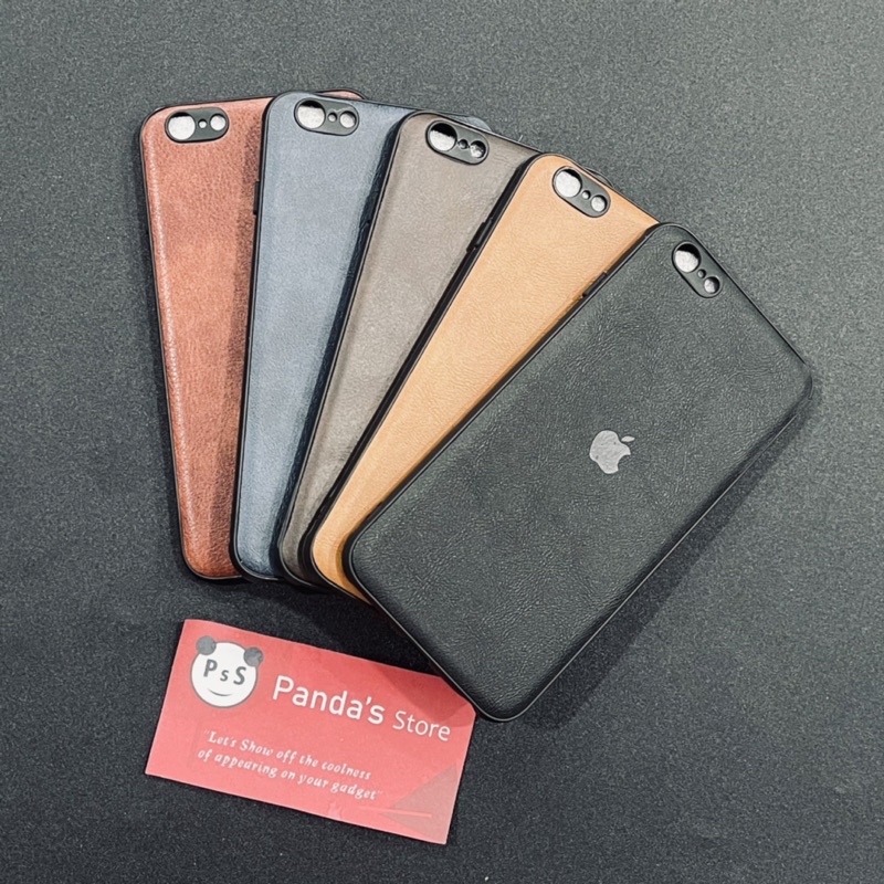 Leather Case Iphone 6, 6+ Softcase Kulit Elegan Casing Slim Fit