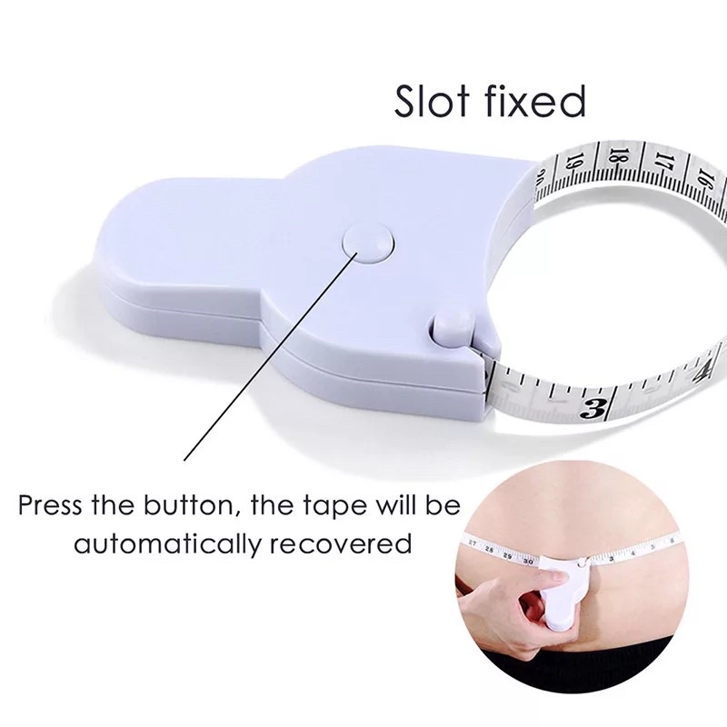 ALAT UKUR BODY OTOMATIS - Automatic Telescopic Tape Measure Body Measuring Tape Centimeter Tapes For Body Meter Measure Metric Tapes Sewing Ruler Tools