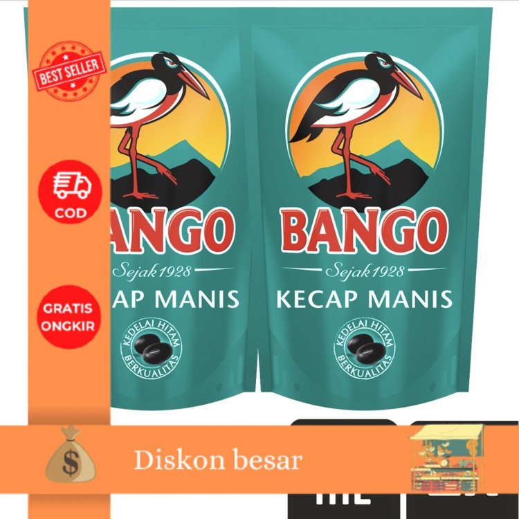 

[PROMO] Bango Kecap Manis Soy Sauce 520Mlx2