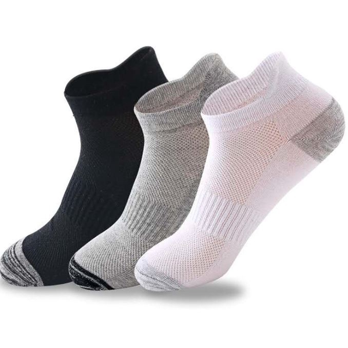 KK009 Kaos Kaki Breathable Sock Olahraga Kerja Kuliah Sekolah Santai