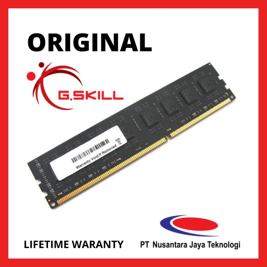 G.Skill Value RAM MEMORY 8GB DDR3 1600 Mhz [F3-1600C11S-8GNT]