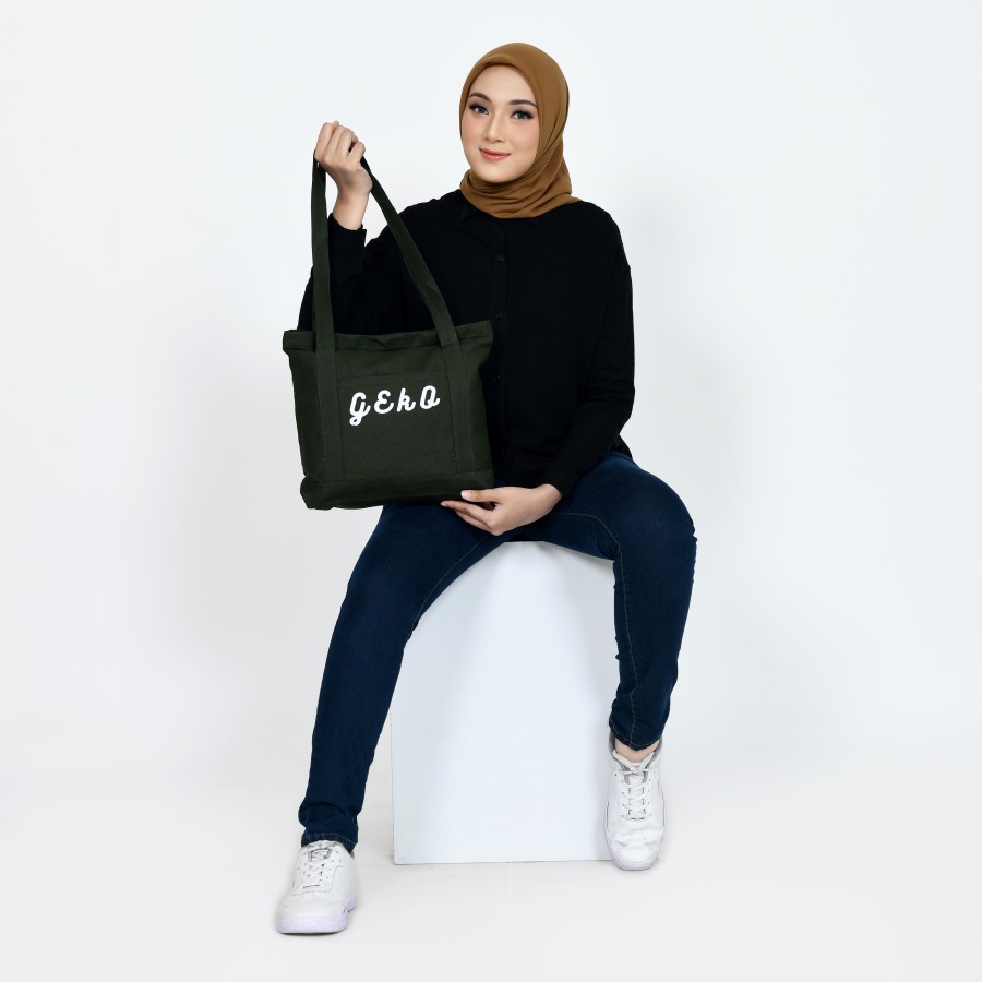 Tote bag GEKO ARMY - Totebag Canvas Unisex
