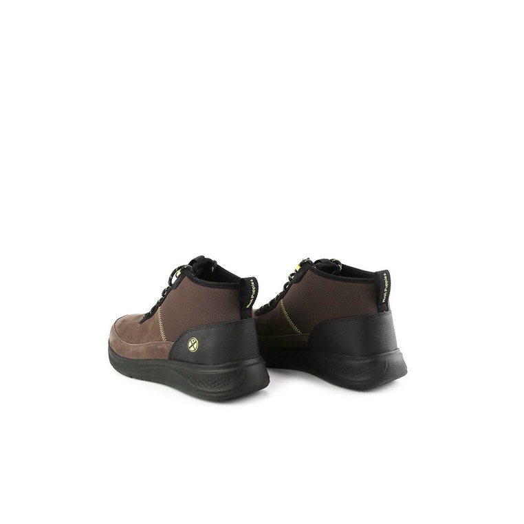 HM007 SEPATU BOOT HUSH PUPPIES PRIA ORIGINAL BOOTS CASUAL KULIT ASLI BRANDED COKLAT BROWN