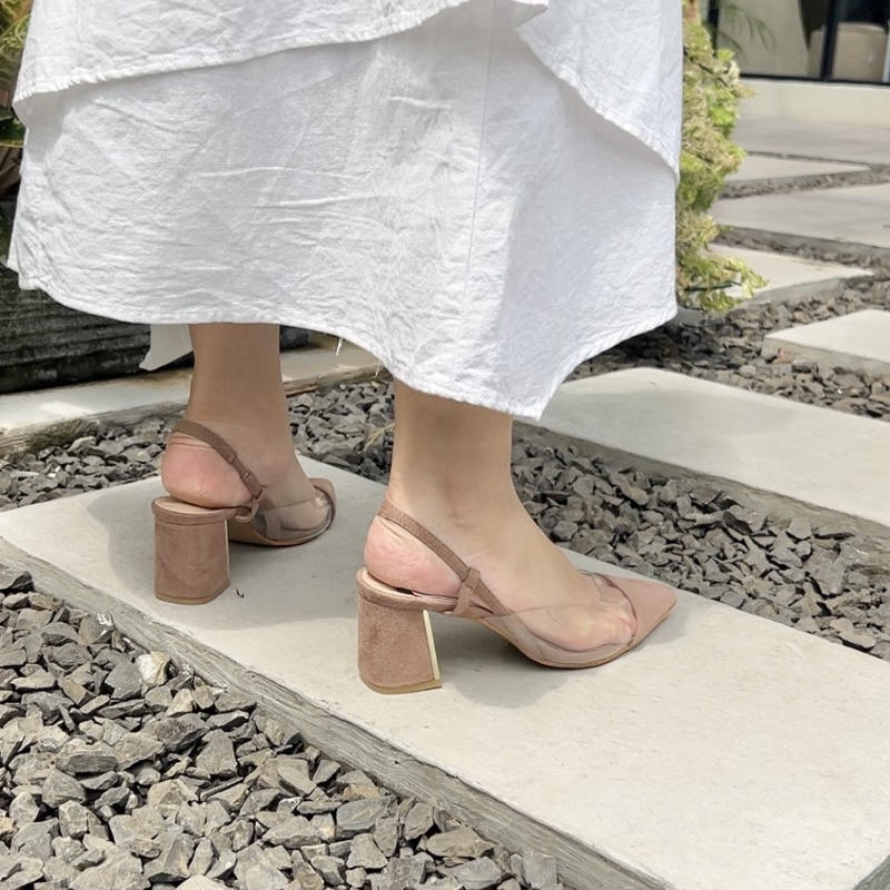ZR SHOES : SATIN HEELS