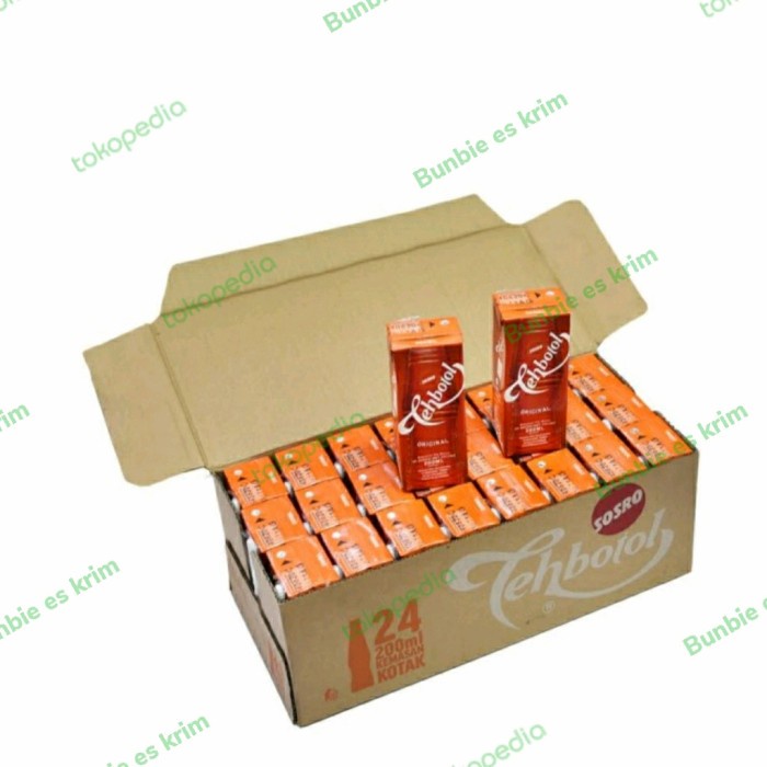 

TEH BOTOL SOSRO 200ML KARTON