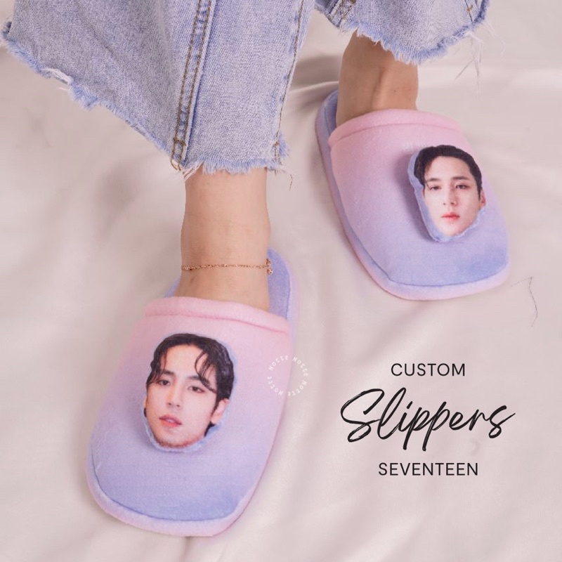 NOTTE - Slippers BTS/Seventeen/NCT/BrightWin | Sandal Rumah Kpop