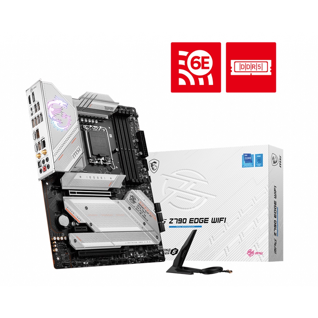 MSI MPG Z790 EDGE WIFI Intel LGA1700 Z790 DDR5 Motherboard Raptor Lake