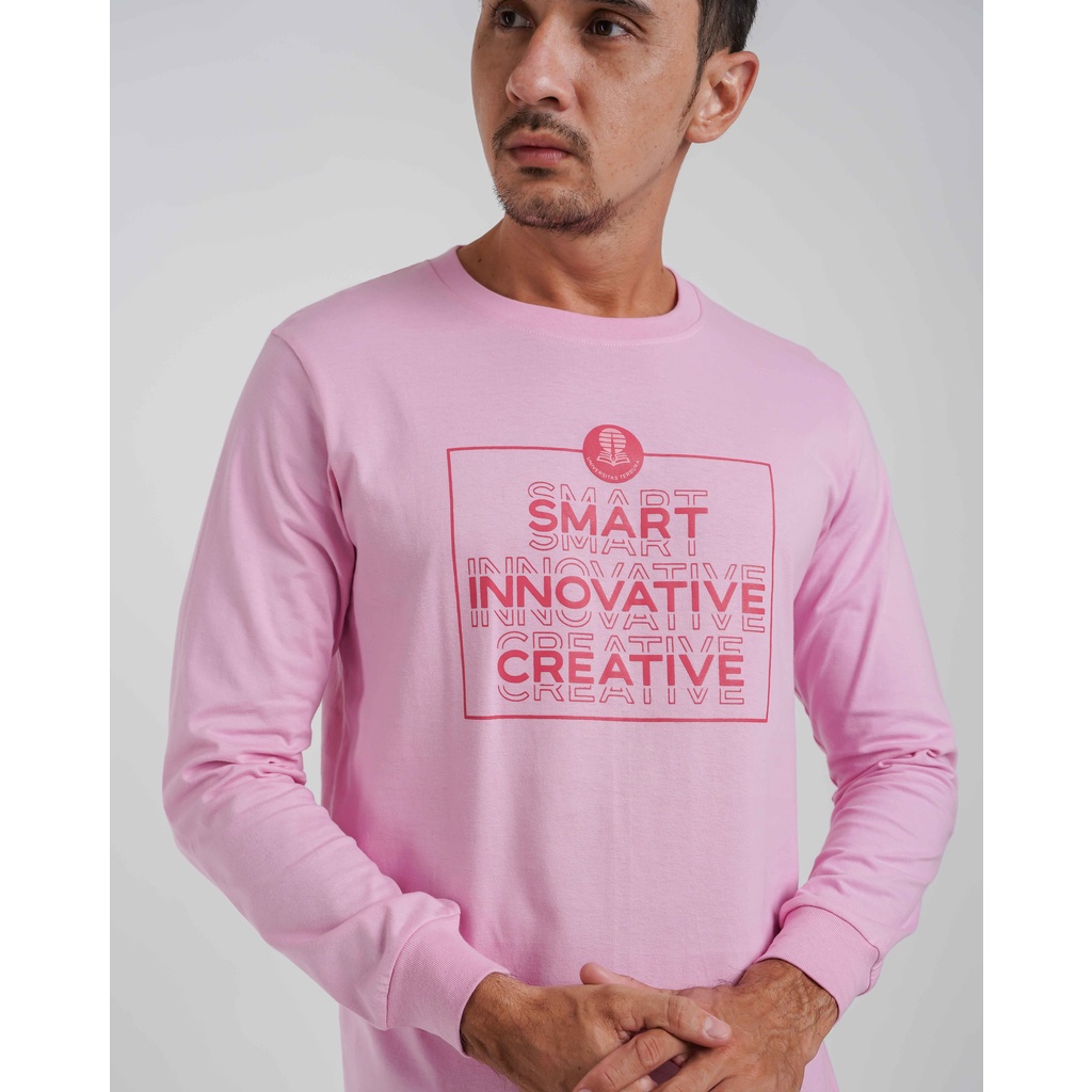 Kaos Oblong Pink Universitas Terbuka Pria/Wanita
