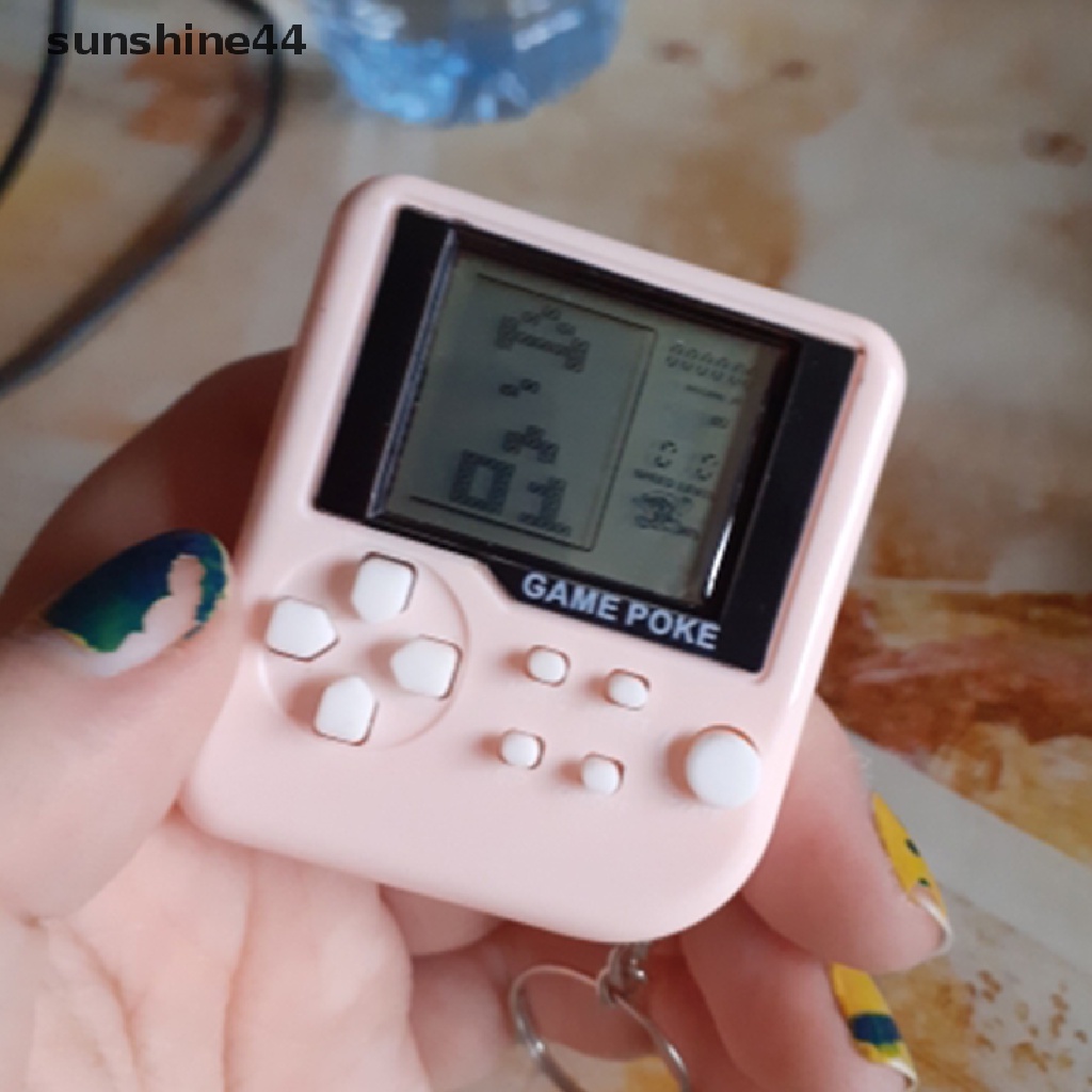 Sunshine Konsol Game Mini Klasik Retro Nostalgia Dengan Gantungan Kunci