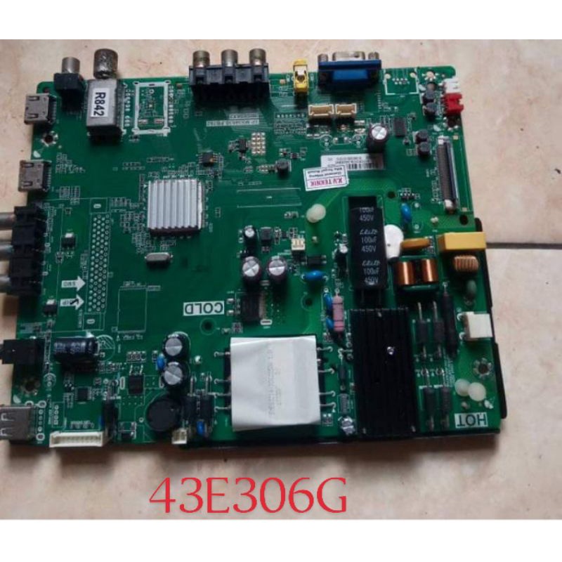 MB MOTHERBOARD TV PANASONIC 43E306G 43E306
