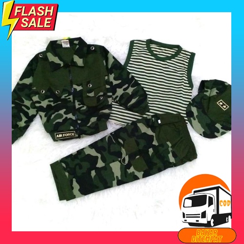 Baju Celana Setelan Anak Laki Cowok Training Nic 3 4 5 Tahun Korean Style Lengan Panjang Celana Panj
