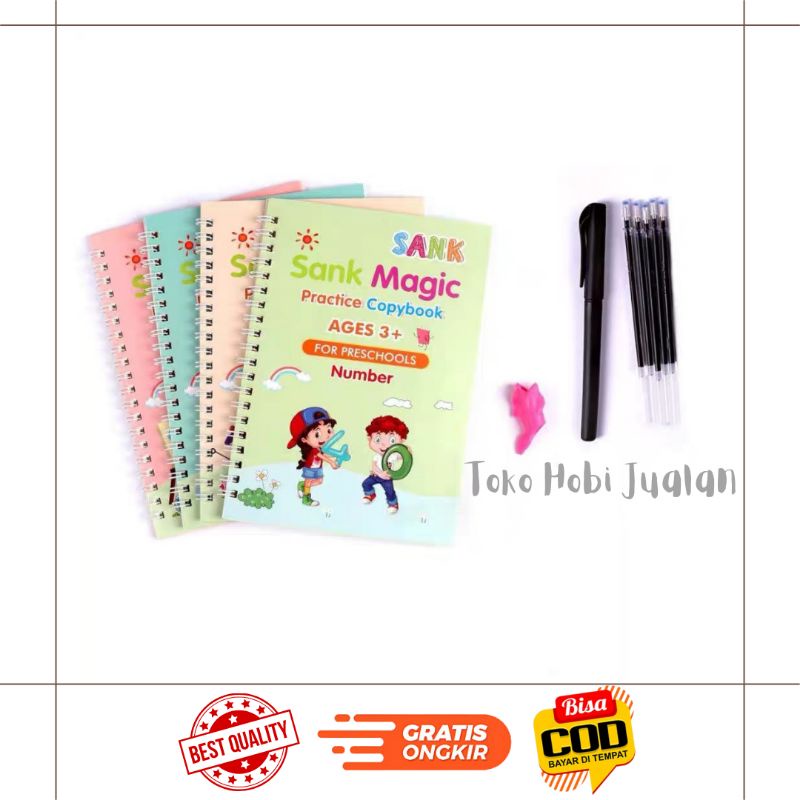 

Buku Anak Buku Sank Magic Pratice Book Buku Belajar Buku Latihan Menulis