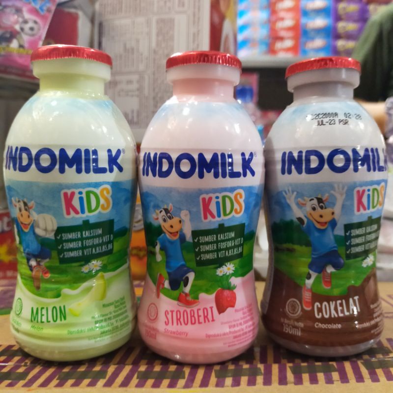 

Susu Indomilk kids botol 190 ml