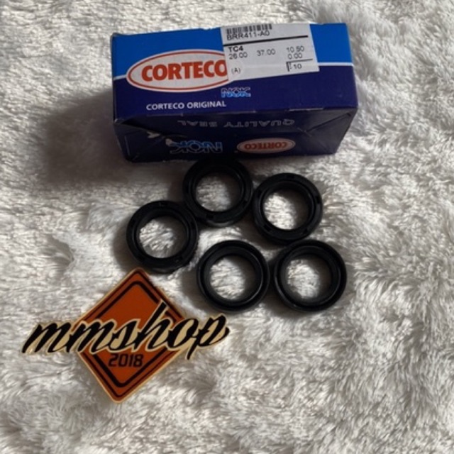 seal sil shock depan bebek grand supra jupiter mio vario smash corteco nok