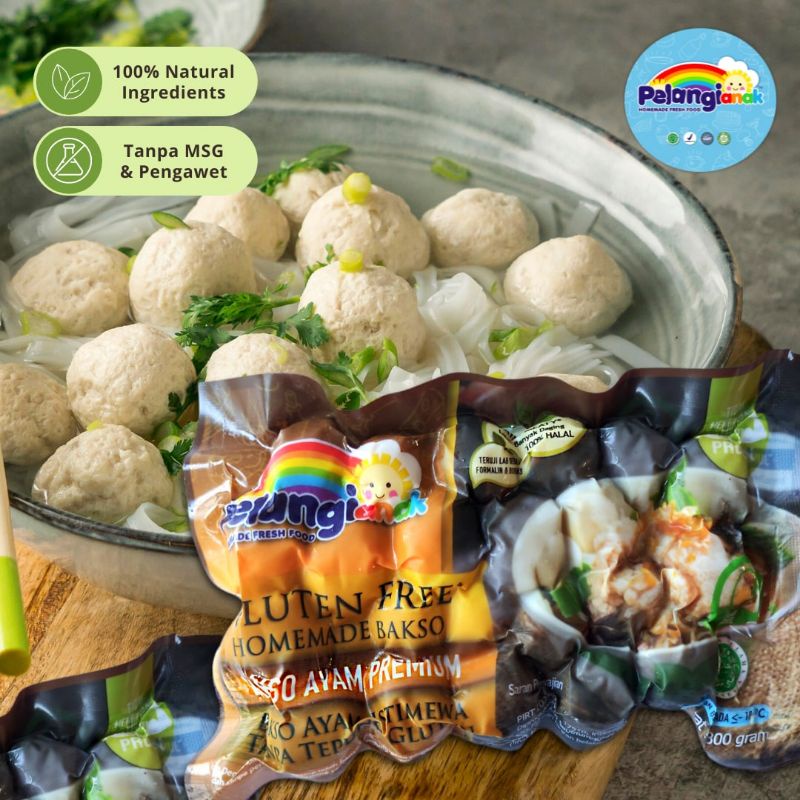 

PELANGI BAKSO AYAM GLUTEN FREE 300 GR