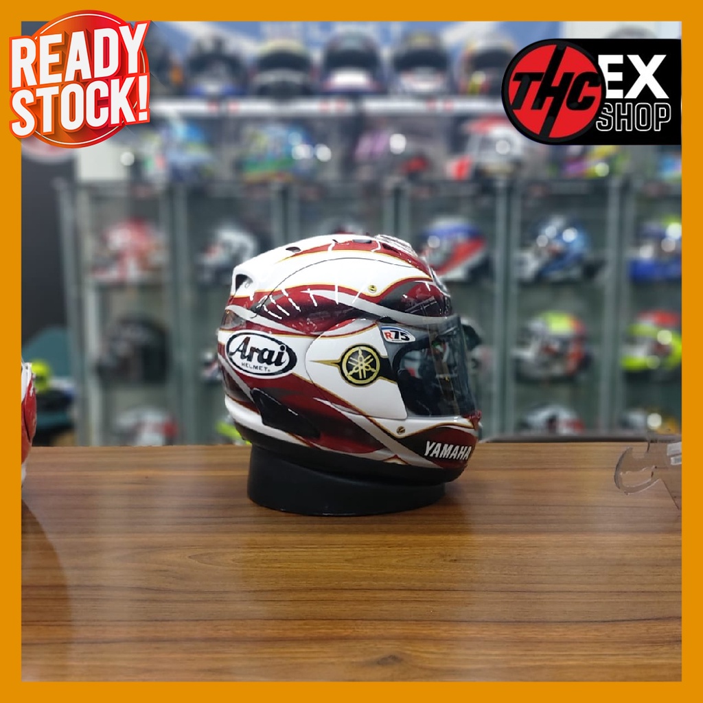ARAI RR5 YAMAHA VANTAGGIO RED SIZE L FULL FACE HELM 2ND SECOND