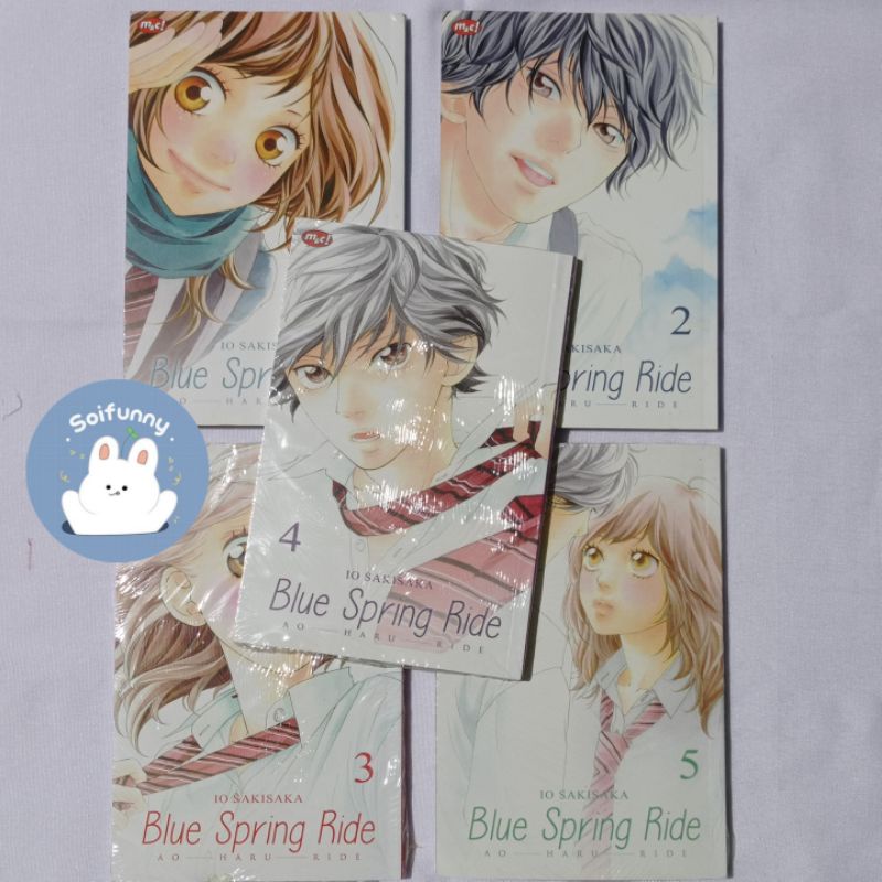 Komik Blue Spring Ride / Ao haru ride 1-5 SET + BONUS 1 KOMIK ONESHOT