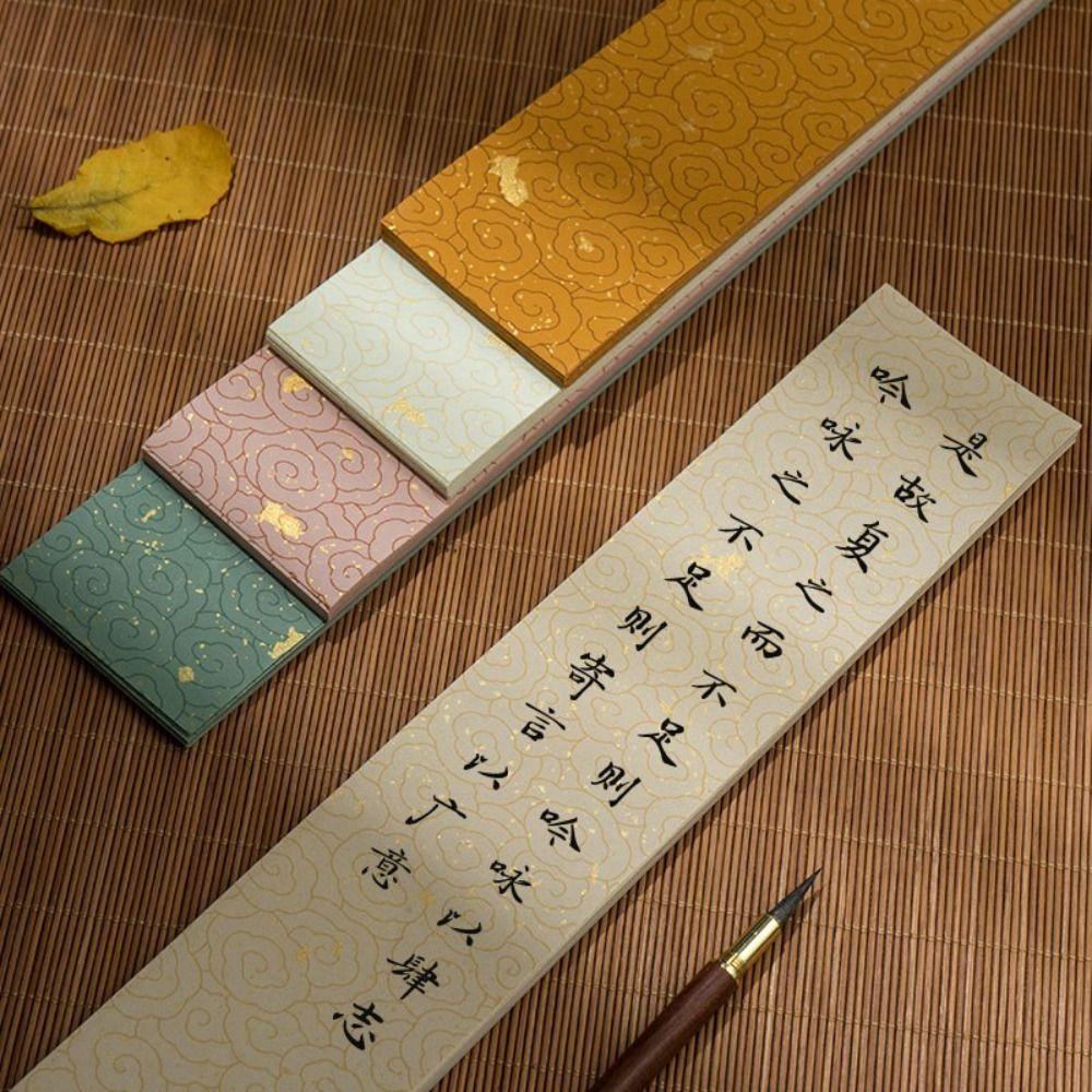 [Elegan] Kaligrafi Copypaper Cantik Retro Pemula DIY Bookmark Kartu Lukisan Pemula Wrting Letter Paper