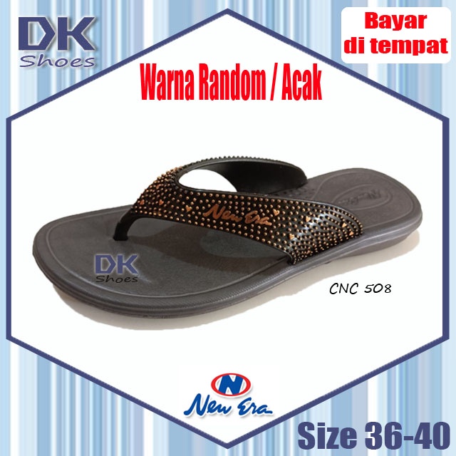 Sandal New Era CNC 508 / Sandal Sehari-hari Wanita / Sandal Jepit Flat Fashion Wanita