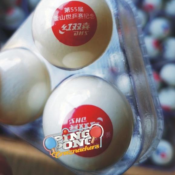 Bola Pingpong Tenis Meja DHS Busan isi 3 - isi 3
