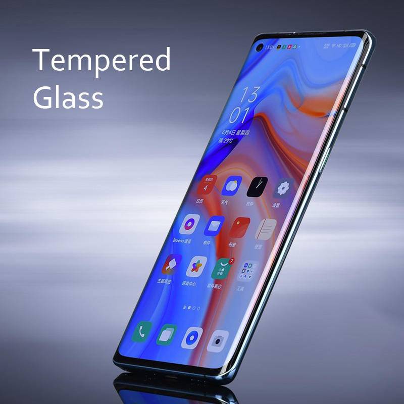 3pcs Pelindung Layar Tempered Glass Untuk OPPO A31 A32 A52 A53 A54 A55 A72 A73 A74 A91 A92 A92s A5 A9 A96 2020 5G Reno5 Reno7Pro X8