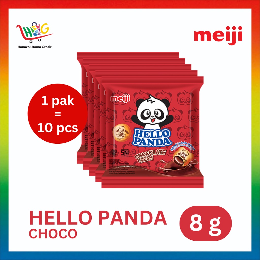 Hello Panda Renceng / renteng 8 gram (1 PAK =10 PCS)