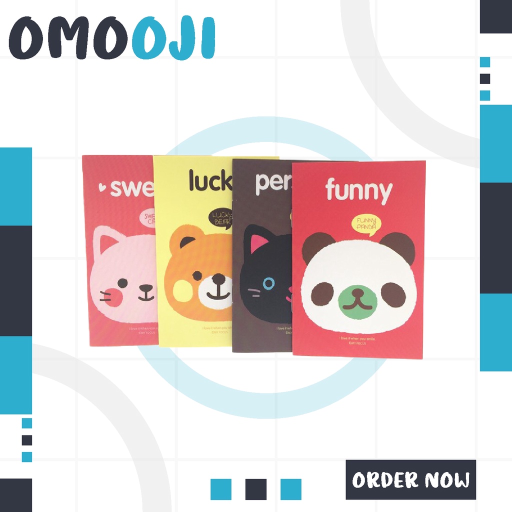 Omooji - R038 Buku Tulis Mini Notebook Mini
