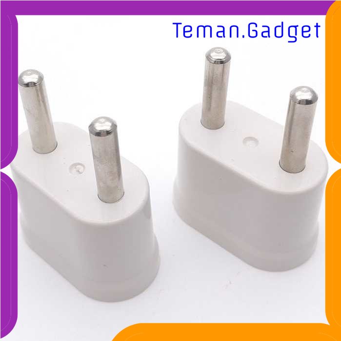 TG-TRV Adapter dan Konverter Travel US to EU Plug 1 PCS - WN-20