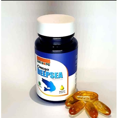 OMEGA 3  SUNHOPE DEEP SEA 30 SOFGEL BPOM HALAL
