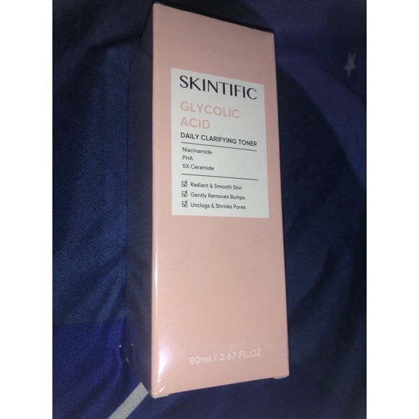 skintific glycolic acid toner