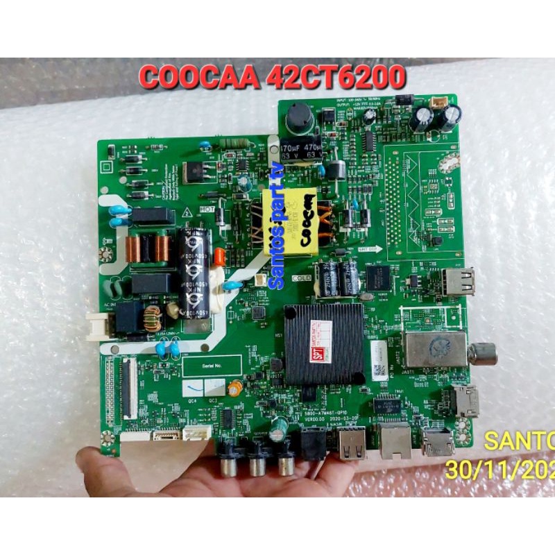 MB MAINBOARD TV COOCAA 42CT6200