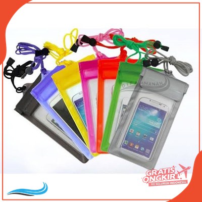 waterproof hp jas hujan hp ukuran xl anti air ada waterprof case xl ukuran semua hp